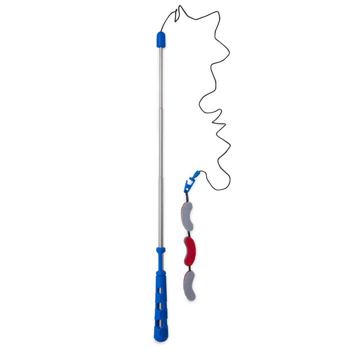 JW Wool-ee Crawler Telescopic Cat Wand