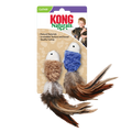 KONG Naturals® Crinkle Fish 2pk Assorted Cat Toy