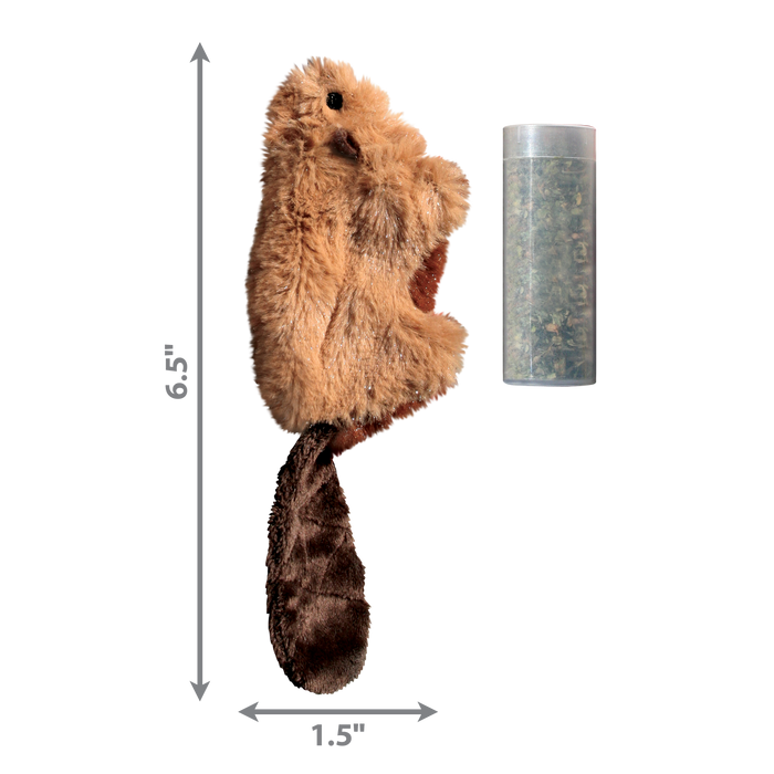 KONG Refillables Beaver Cat Toy