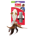 KONG Refillables Feather Mouse Cat Toy