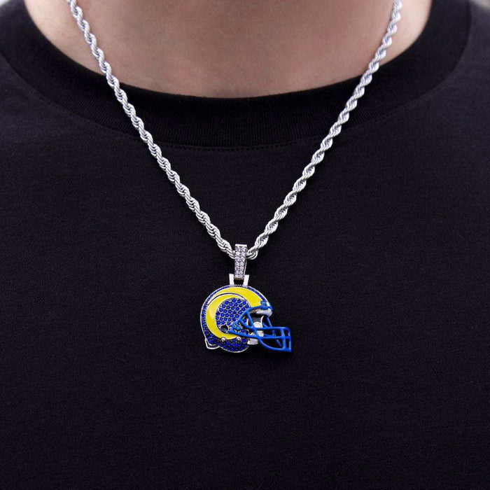 Los Angeles Rams Helmet Pendant - The GLD Shop