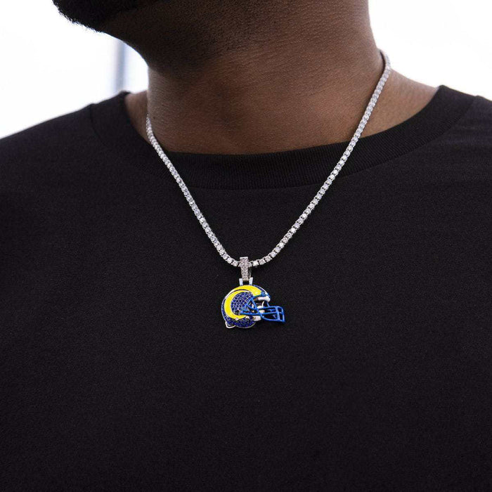 Los Angeles Rams Helmet Pendant - The GLD Shop