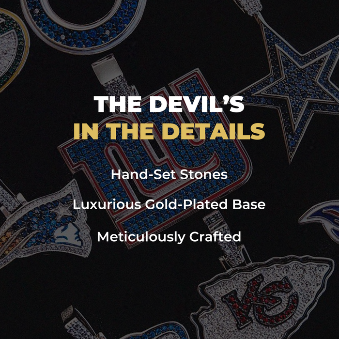 Los Angeles Rams Official NFL Helmet Pendant