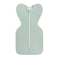Love To Dream Swaddle UP Stretch Cotton Moon (Olive, Medium) - Stage 1