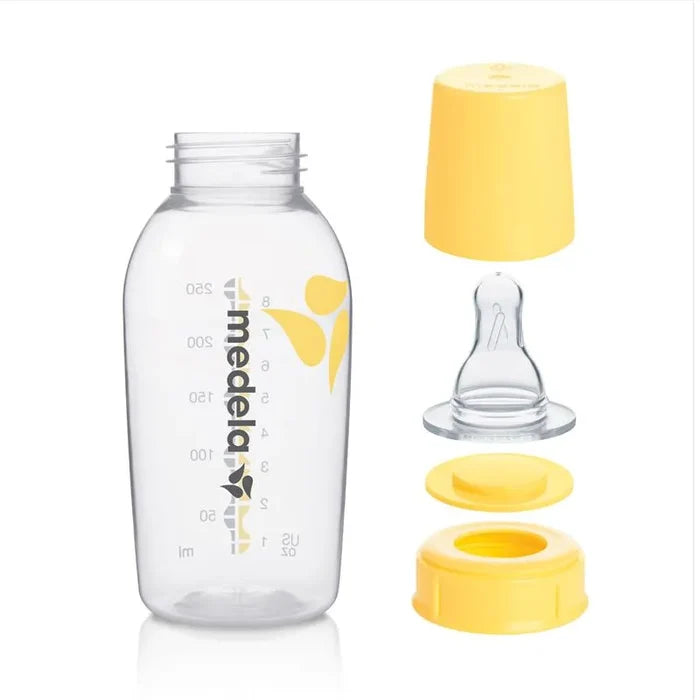 Medela Milk Bottle With Medium Flow Teat (250ml)