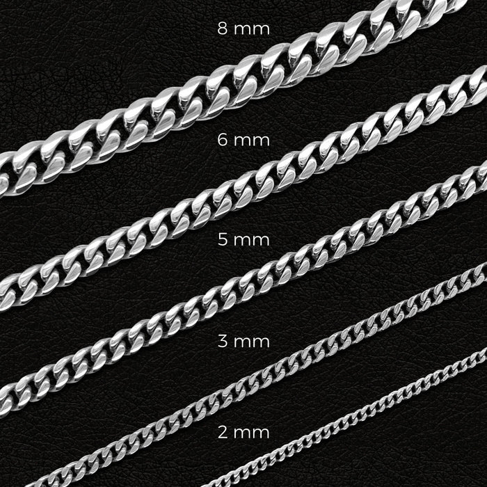 Miami Cuban Chain in Rose Gold- 5mm