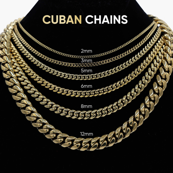 Miami Cuban Necklace in Rose Gold- 5mm