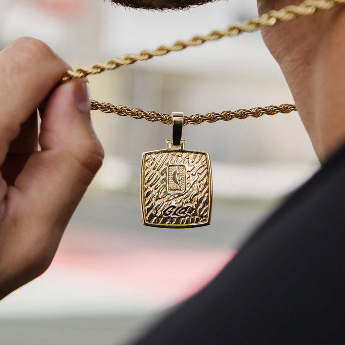 Miami Heat Championship Pendant - Yellow Gold
