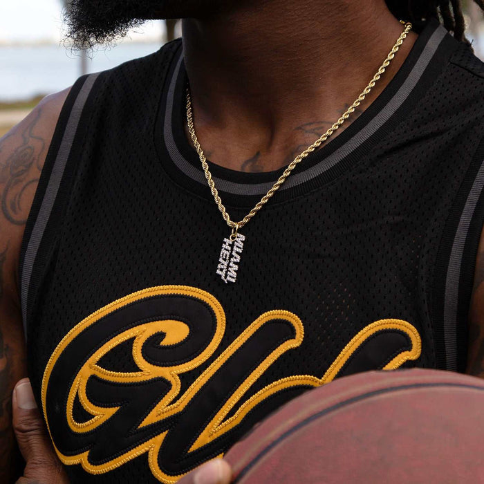 Miami Heat Wordmark Logo Pendant
