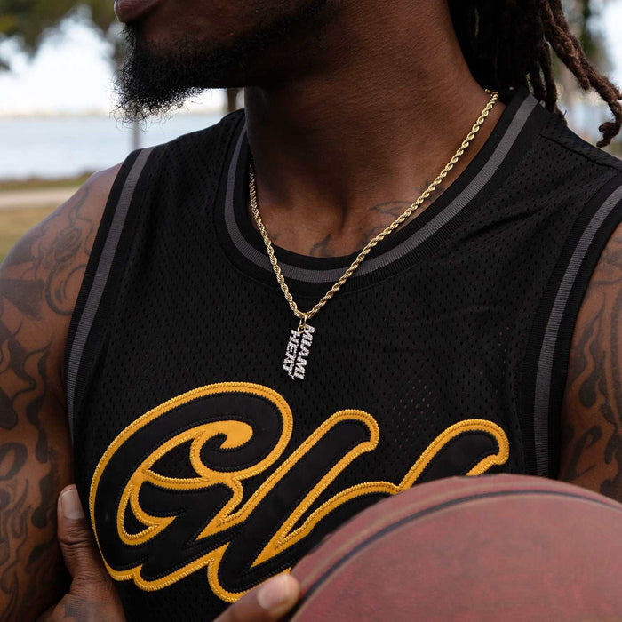 Miami Heat Wordmark Logo Pendant