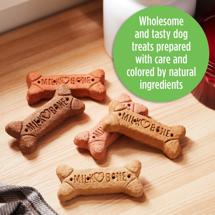 Milk-Bone Flavor Snacks Large Dog Biscuits, Flavored Crunchy Dog Treats
