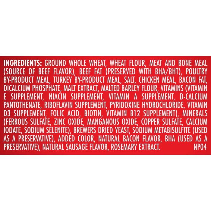Milk-Bone Flavor Snacks Small Dog Biscuits, Flavored Crunchy Dog Treats Ingredients
