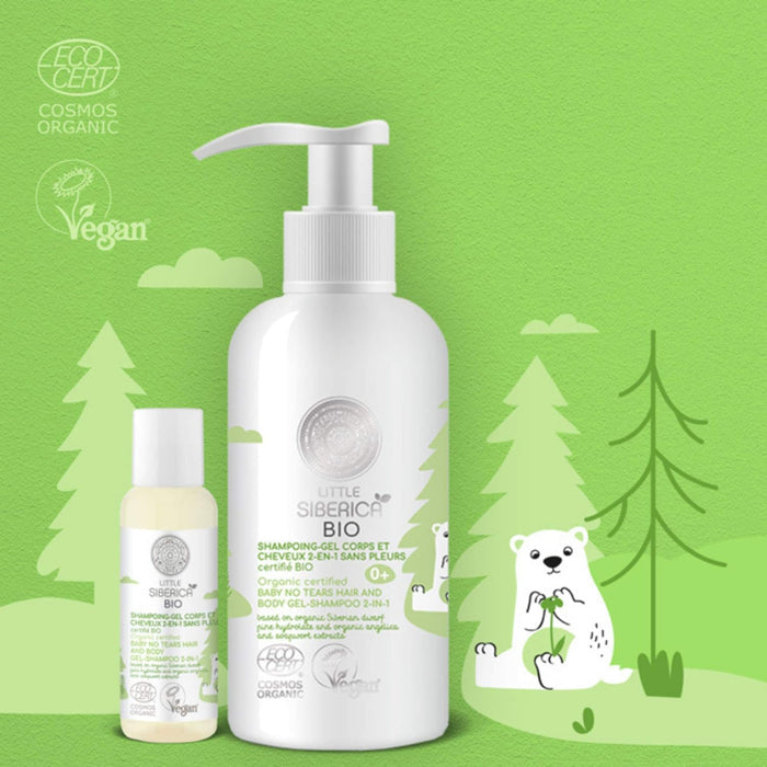 Natura Siberica Little Siberica Baby No Tears Hair And Body