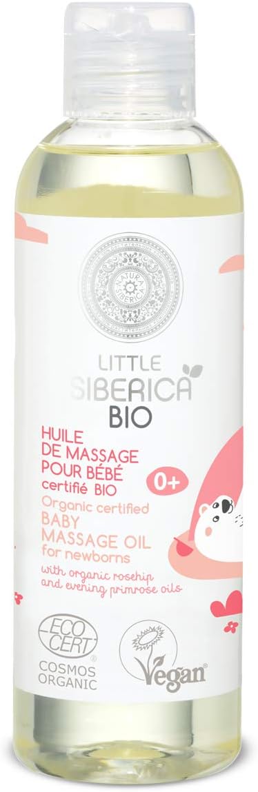 Natura Siberica Little Siberica Organic Certified Baby Massage Oil For New Borns