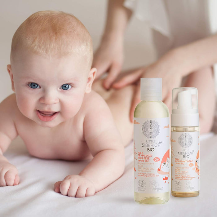 Natura Siberica Little Siberica Organic Certified Baby Massage Oil For New Borns