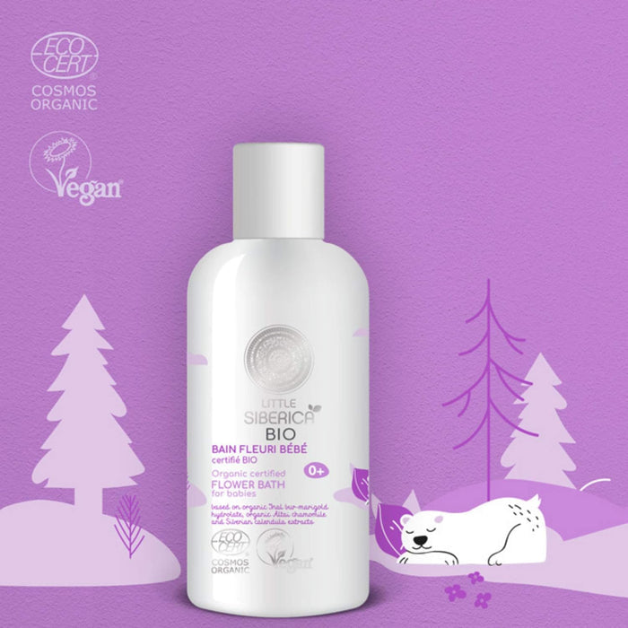 Natura Siberica Little Siberica. Organic Certified Flower Bath (250ml)