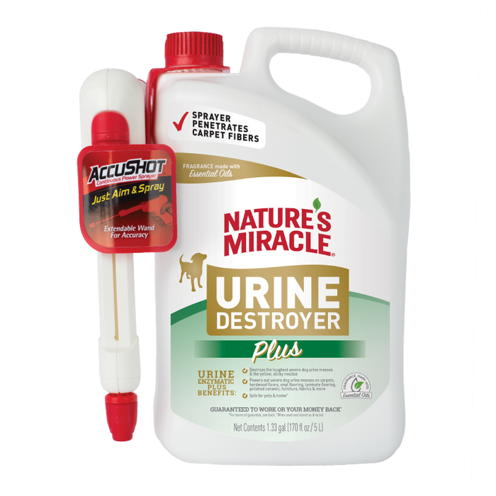 Nature's Miracle Dog Urine Destroyer Plus AccuShot 170oz