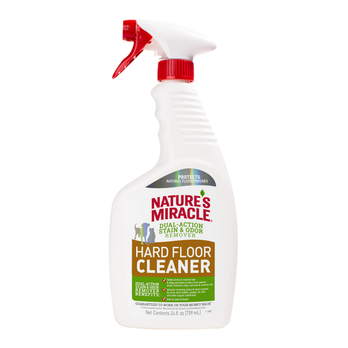 Nature's Miracle Hard Floor Cleaner Dual Action Stain and Odor Remover 24oz