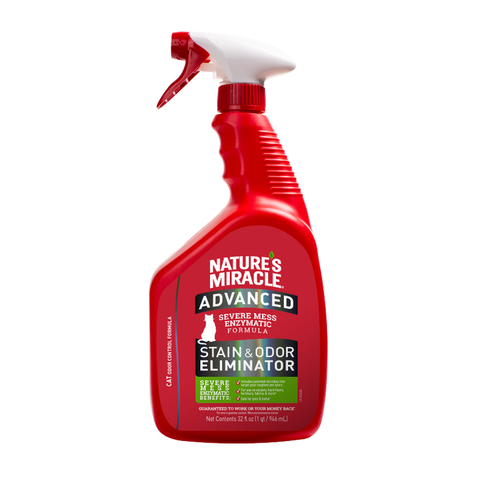 Nature's Miracle Just for Cats Advanced Stain & Odor Remover Spray 32oz