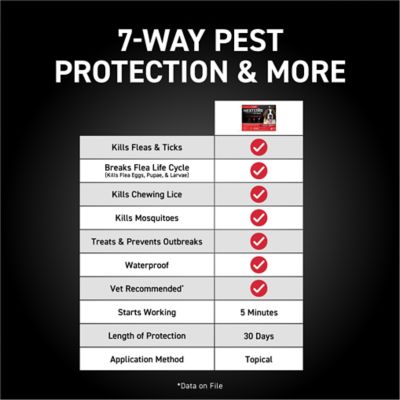 NextStar Flea and Tick Topical Treatment for X-Large Dogs, 3 Month Supply, 3 ct.