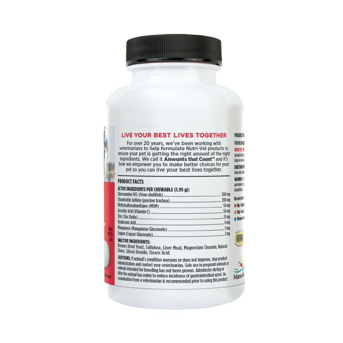 Nutri-Vet Hip & Joint Extra Strength Chewables 75 Count