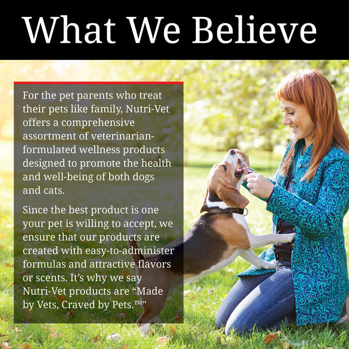 Nutri-Vet Nasty Habit Chewables For Dogs 60 Count