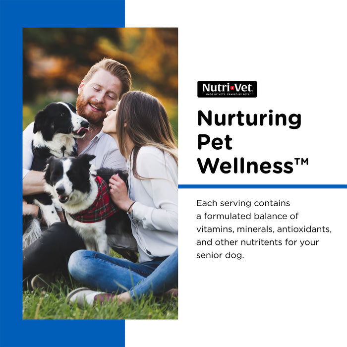 Nutri-Vet Senior-Vite Chewables For Dogs 120 Count