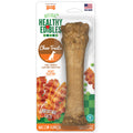 Nylabone Healthy Edibles All-Natural Long Lasting Bacon Flavor Chew Treats 1 Count X-Large/Souper