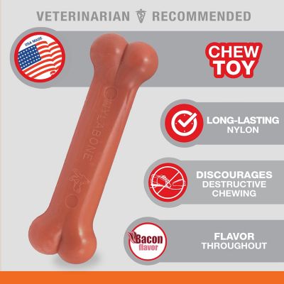 Durable Bacon Bone Wolf