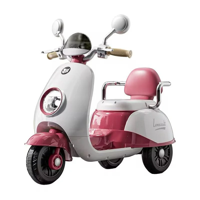 Orbic Kids Vespa Motorcycle - 6V4AH (Rose)