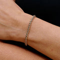 Palm Chain Bracelet in Rose Gold - 4mm