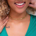 Paperclip Necklace - 7mm - The GLD Shop