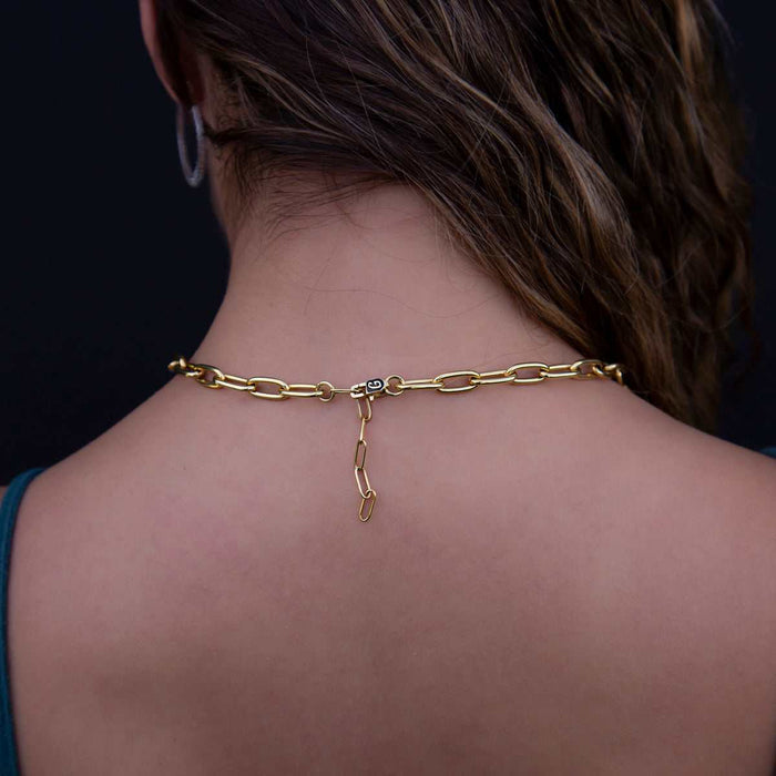 Paperclip Necklace - 7mm - The GLD Shop