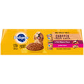 PEDIGREE CHOPPED GROUND DINNER Adult Canned Soft Wet Dog Food Variety Pack, Filet Mignon Flavor and With Beef
