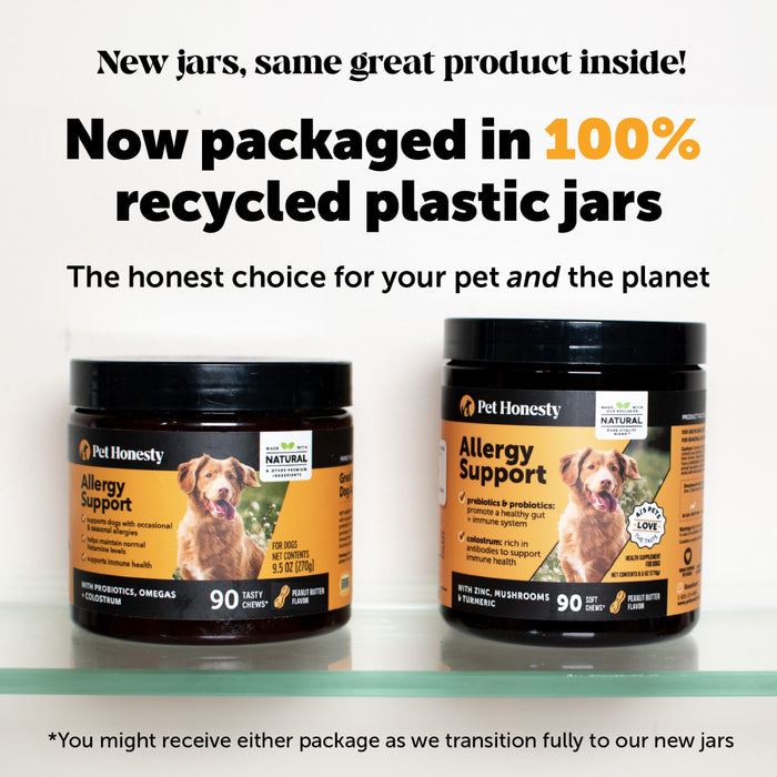 Pet Honesty Allergy Support Peanut Butter Soft Chew for Dogs
