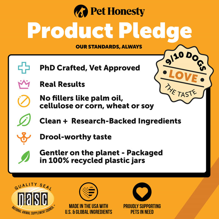 Pet Honesty Allergy Support Peanut Butter Soft Chew for Dogs