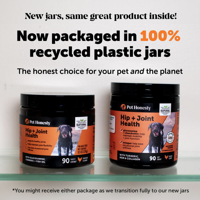 Pet Honesty Hip+Joint Health Chicken Soft Chew for Dogs