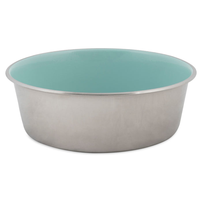 Petmate Painted Stainless Steel Pet Bowls