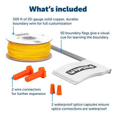 PetSafe 500 ft. Extra In-Ground Fence Boundary Wire and Training Flags