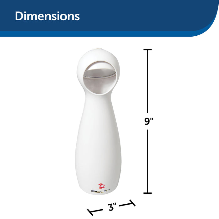 dimensions 3 inches wide and 9 inches tall