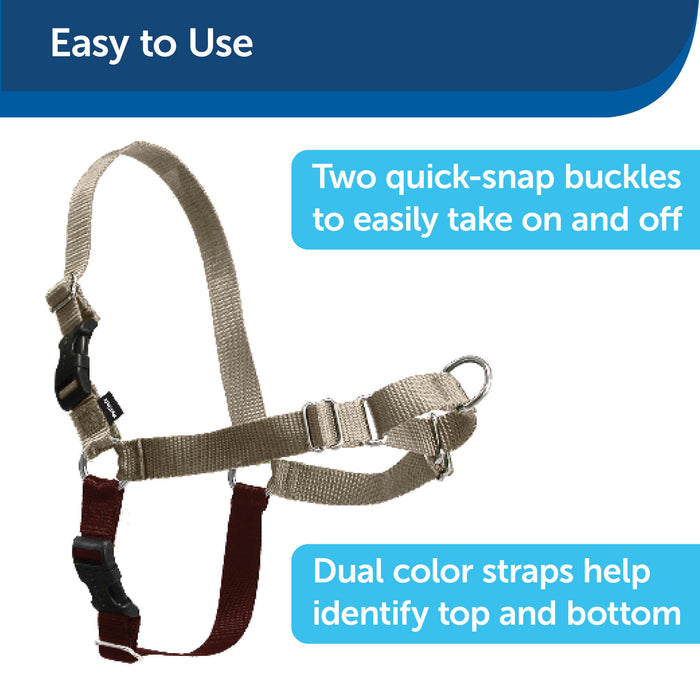 PetSafe Easy Walk Dog Harness - No Pull Dog Harness - Black