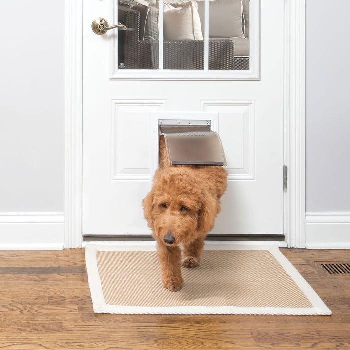 PetSafe® Freedom Aluminum Pet Door Medium, White