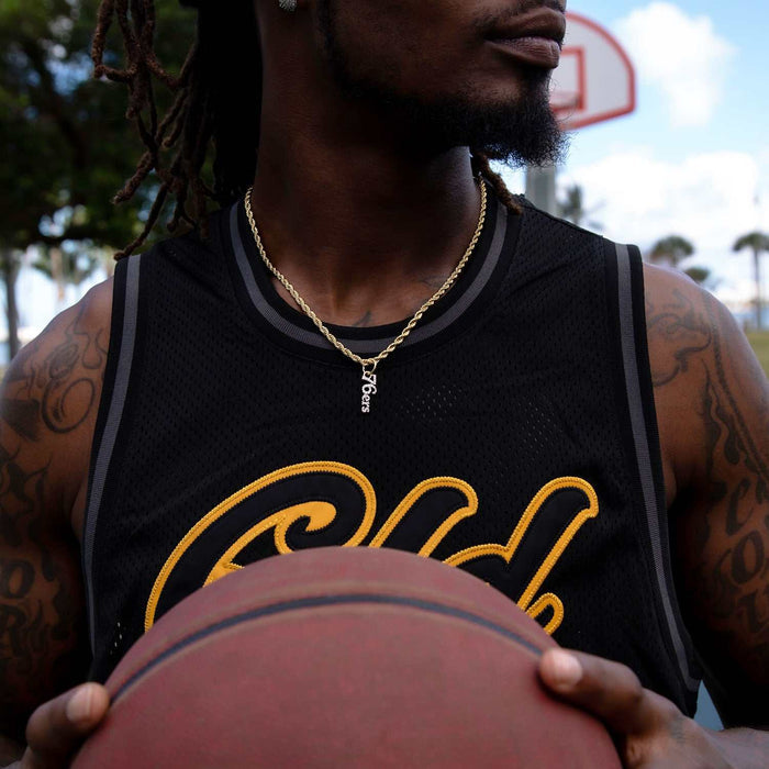 Philadelphia 76ers Wordmark Logo Pendant