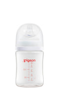 Pigeon Softouch WN3 Nursing Bottle With Ss Sized Nipple (160ml, 0-6 Months)