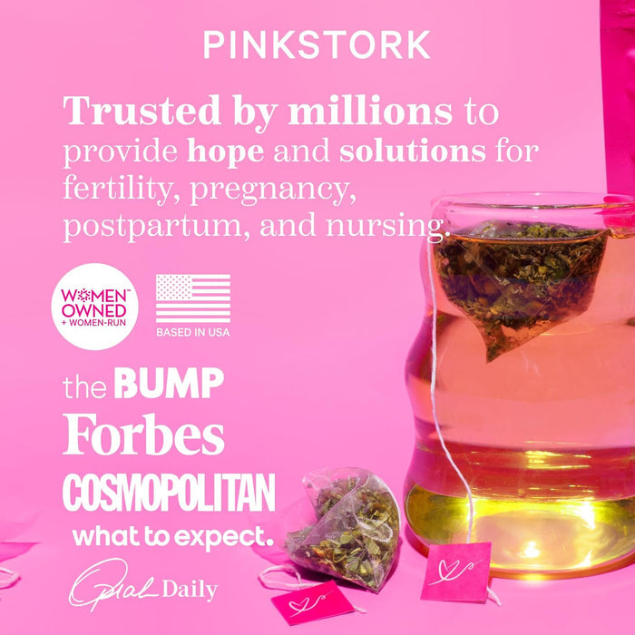 Pink Stork Postpartum Uplift Tea, 15 Sachets