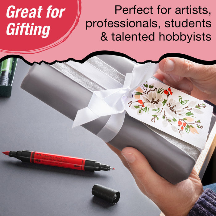 Pitt Artist Pen Dual Markers, Wallet of 20 - #FC162020