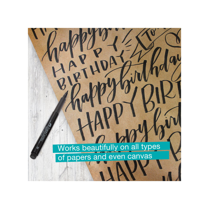 Pitt Artist Pen, Essential Art - #199 Black Set of 4 - #FC770075