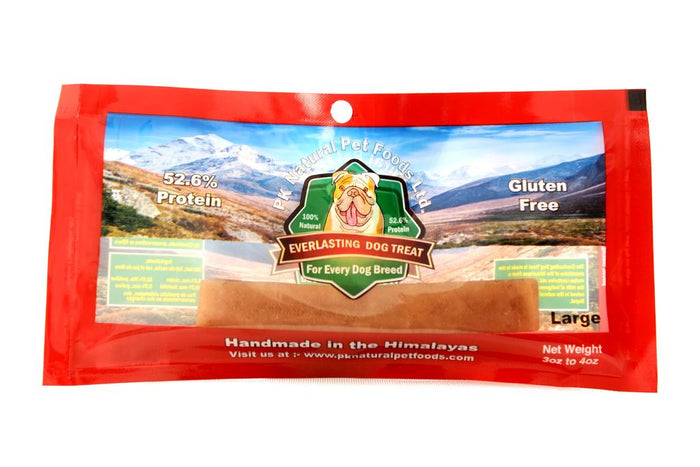 PK Natural's Everlasting Dog Treat- Himalayan Dried Yak Cheese
