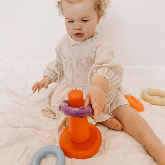 Playgro Sort & Stacking Tower Toy For Kids.