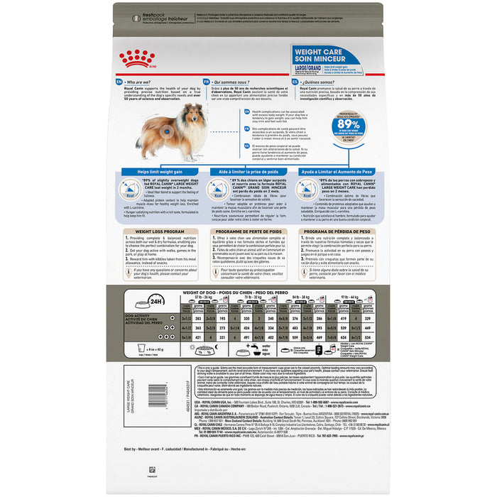 Royal Canin Large Breed Weight Care Dry Dog Food